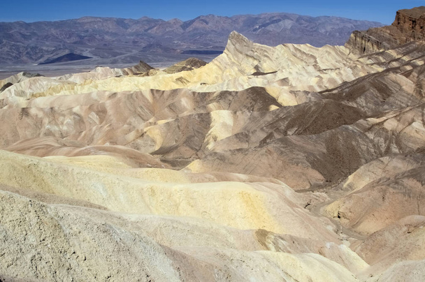 Punto Zabriskie. Parque Nacional Death Valley. En California. Estados Unidos - Foto, Imagen