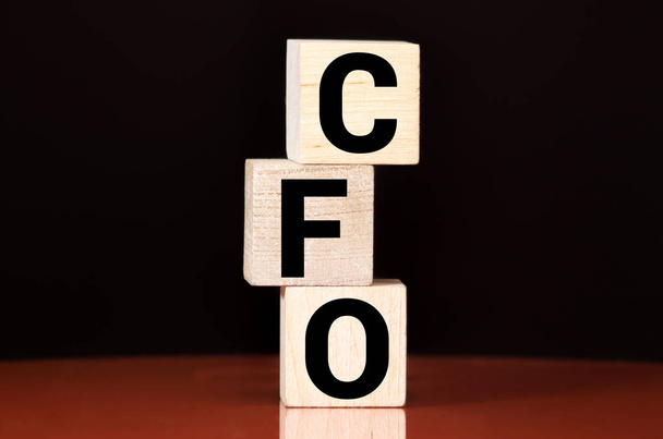 letra del alfabeto de CFO, concepto de negocio - Foto, Imagen