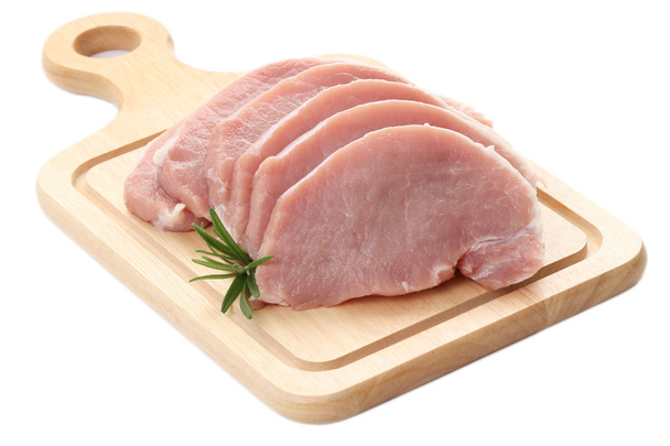 Carne de porco crua
 - Foto, Imagem