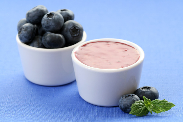 Blueberry dessert - Φωτογραφία, εικόνα