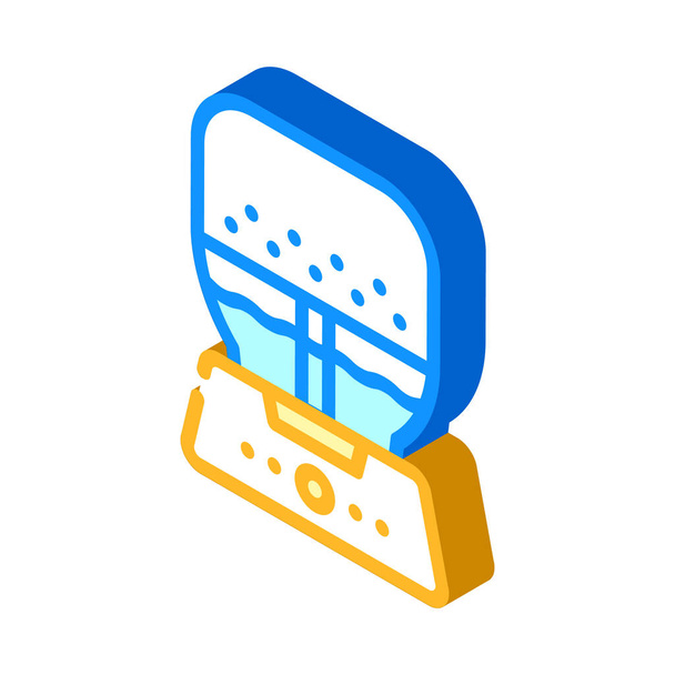 air purifier and humidifier isometric icon vector illustration - Vector, Image