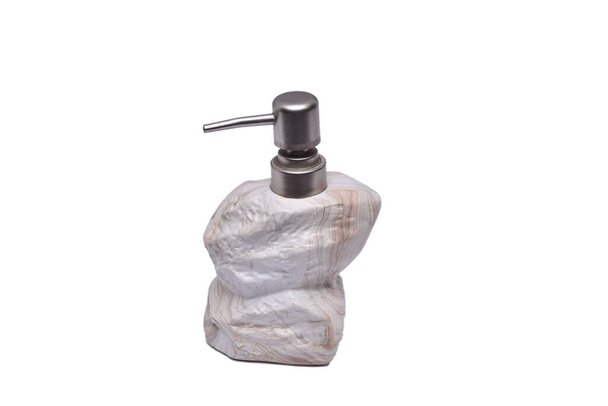 креативный керамик антикварный крем цвет, жидкость или мыло для рук диспенсер, используемый в ванной комнате и туалетах - Фото, изображение