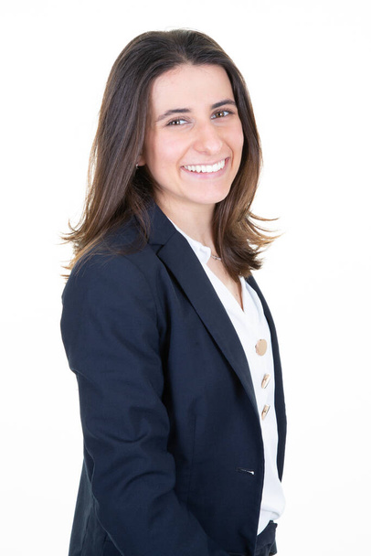 Portrait of beautiful smiling confident business woman - Фото, зображення