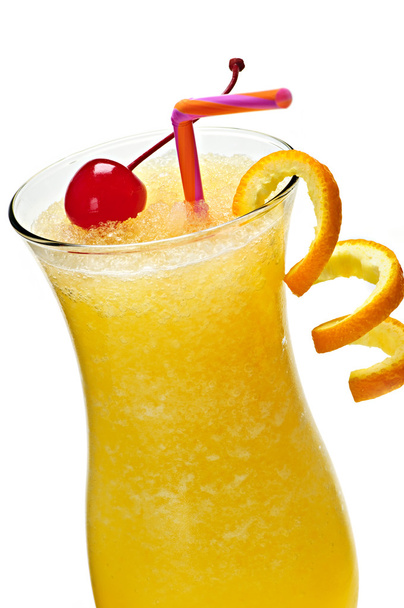 Frozen orange drink - Foto, afbeelding