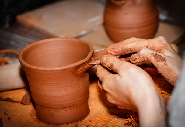 Pottery handmade - Photo, Image