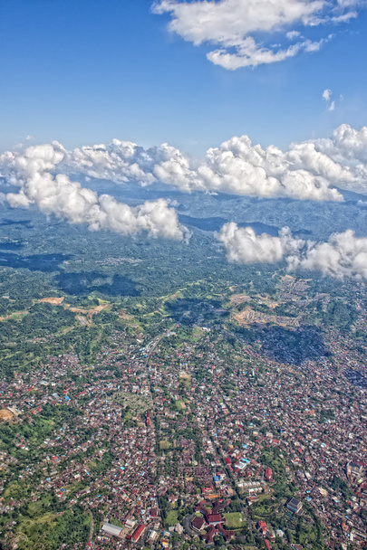 Indonesia Sulawesi Manado Area Aerial view - Photo, Image