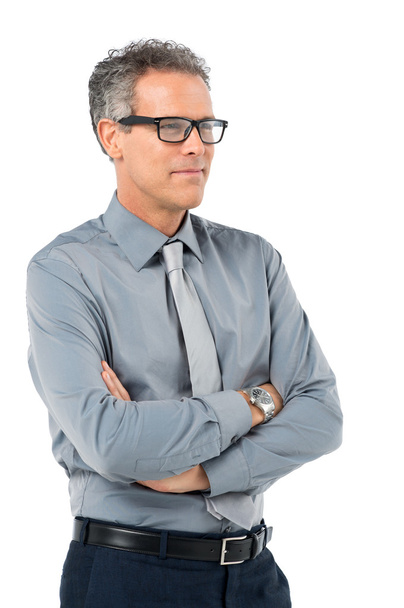Mature Businessman With Glasses - Foto, imagen