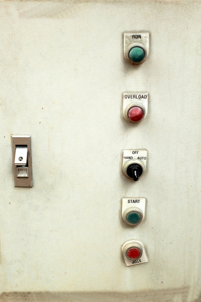 transzformátor szekrény, kültéri elektromos vezérlés - Fotó, kép