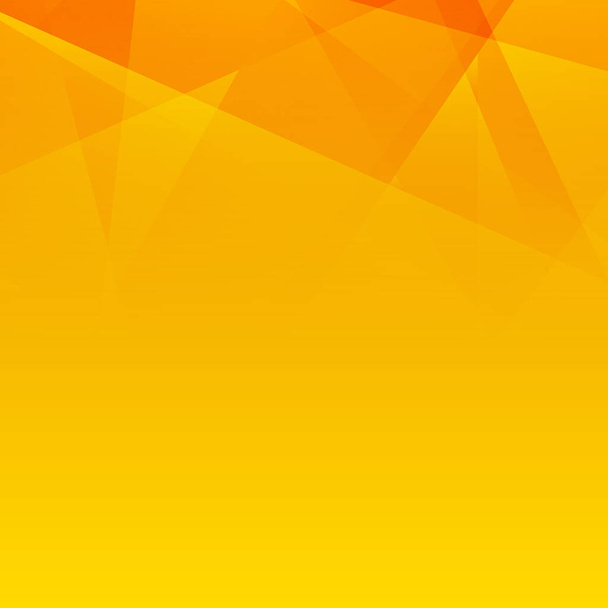 Fondo abstracto amarillo-naranja de líneas - ilustración - Vector, Imagen