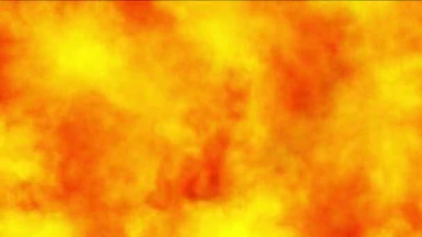 vuur branden abstracte achtergrond 4k - Video