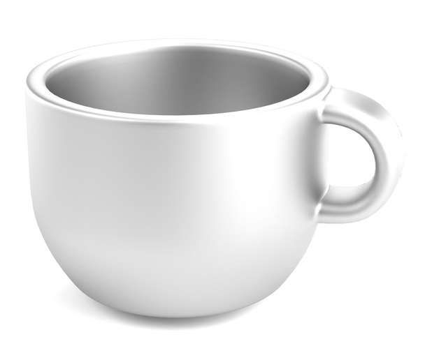 Realistinen 3d renderöinti cup
 - Valokuva, kuva