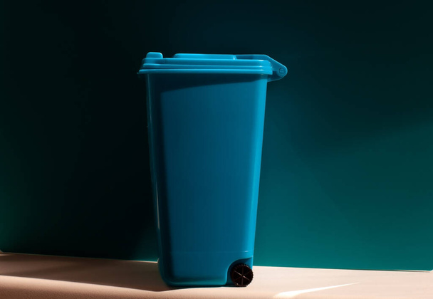Garbage container on background - Zdjęcie, obraz