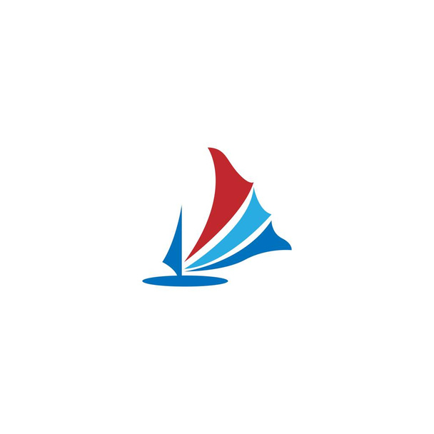 Векторная иллюстрация логотипа круизного лайнера - Вектор,изображение