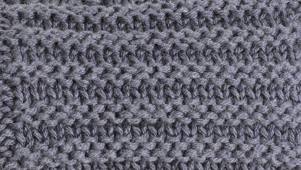 Textura tapety fialového svetru - zblízka - Fotografie, Obrázek