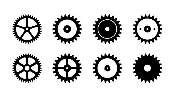 Машинне обладнання, колесо Векторні ілюстрації значок se
 - Вектор, зображення