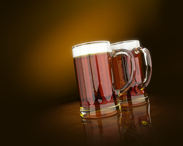 Холодная кружка пива
 - Фото, изображение