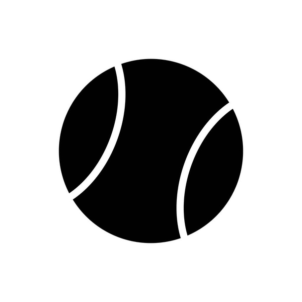 Icona della palla. Icona del tennis da tavolo. design semplice modificabile. Modello di progettazione vettoriale - Vettoriali, immagini