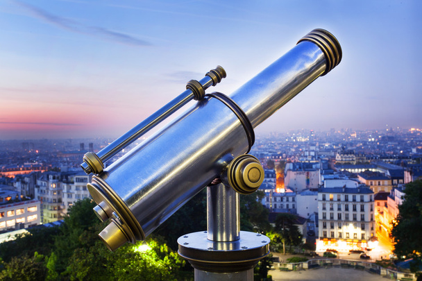 Paris - Gezi teleskop - Fotoğraf, Görsel