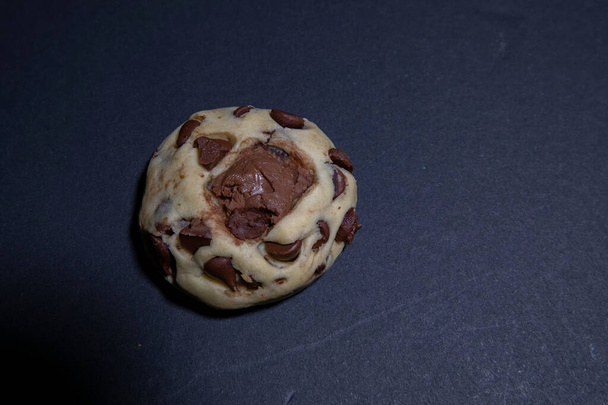 biscoitos de chocolate branco, sabor americano - Foto, Imagem