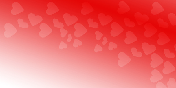 Absztrakt piros háttér szív alakú Valentin-nap, üdvözlőlap, poszter, hely a szöveg - Fotó, kép