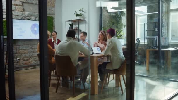 Modern Office Business Team Meeting - Footage, Video