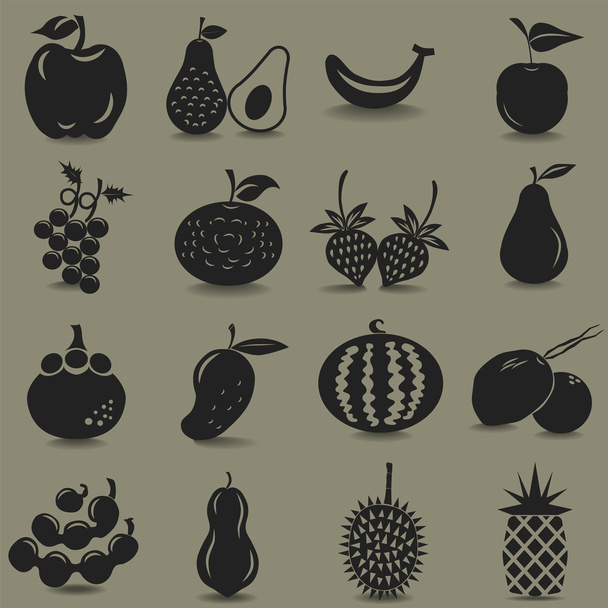 Ikona owoców  - Wektor, obraz