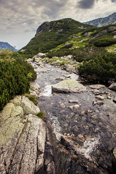 Horská krajina v národním parku Tatra - Fotografie, Obrázek
