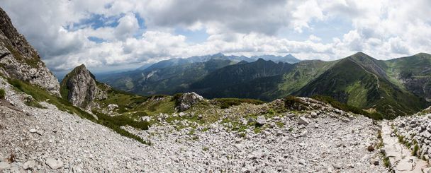 Ορεινό τοπίο στο Εθνικό Πάρκο Tatra - Φωτογραφία, εικόνα
