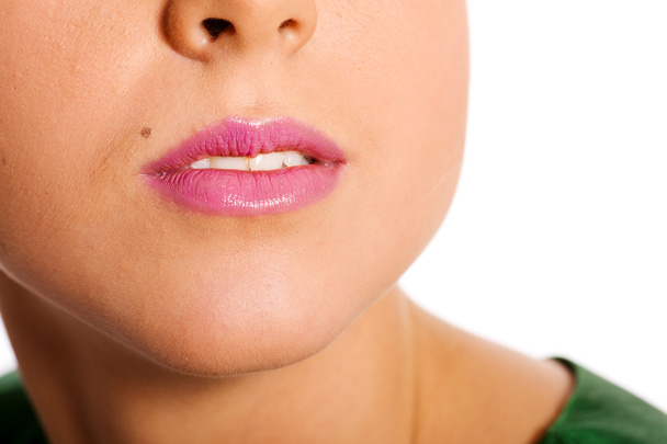 Woman's Lips - Foto, Bild