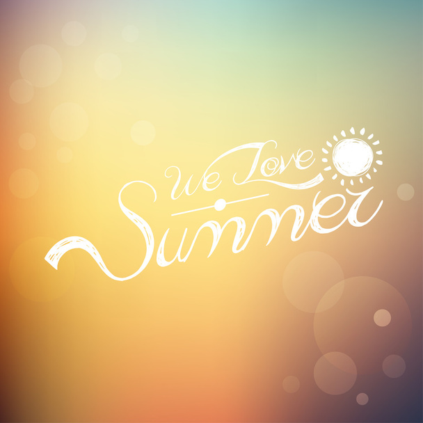 summer background - Vecteur, image