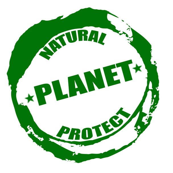 ochrony naturalnych planety - Wektor, obraz