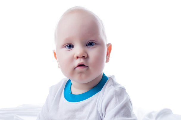 Portrait of handsome little child, close-up - Fotó, kép