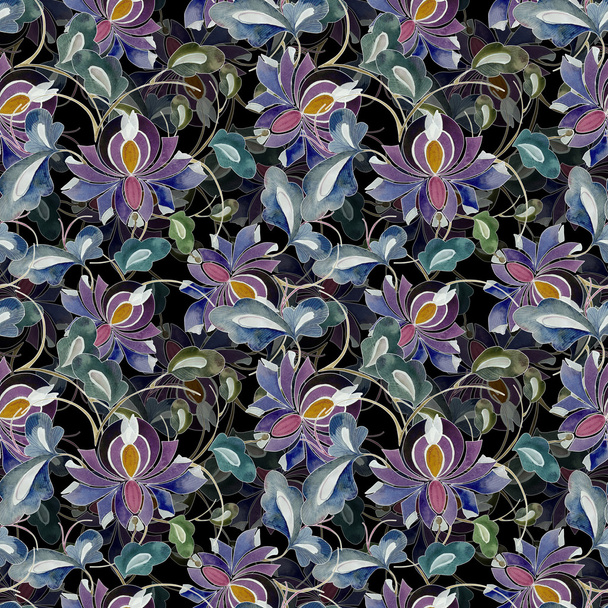 Floral seamless pattern - Foto, Bild