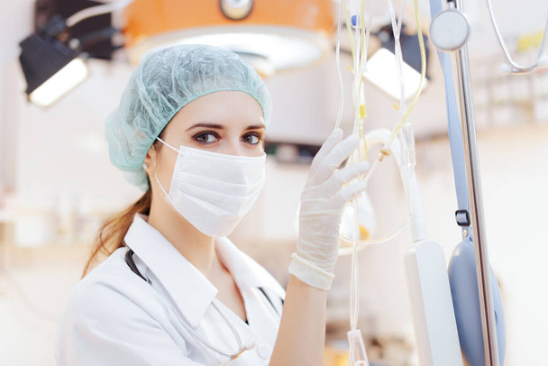 Medical Doctor Standing in Surgery Room  - Photo, Image