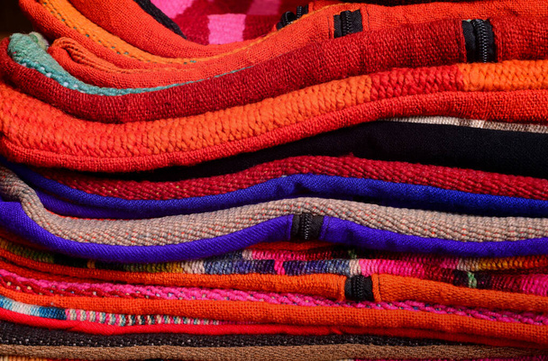 Artisanské tkaniny útočící na severní Chile - Fotografie, Obrázek