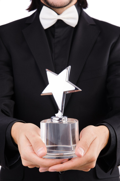 Empresario con premio estrella
 - Foto, Imagen