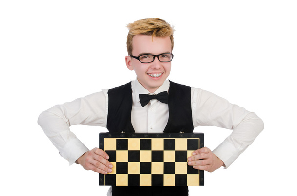 Joueur d'échecs drôle
 - Photo, image