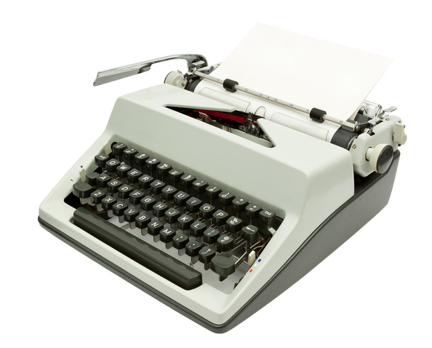 írógéppel - Fotó, kép