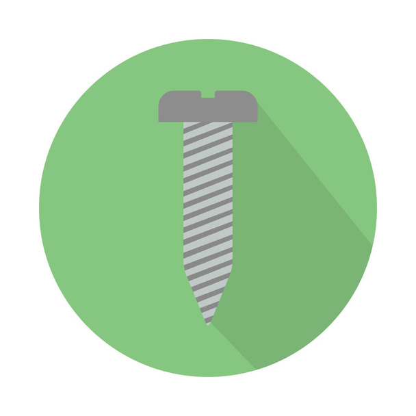 screw Coil Color Vector Icon which can easily modify or edit - Vector, Image