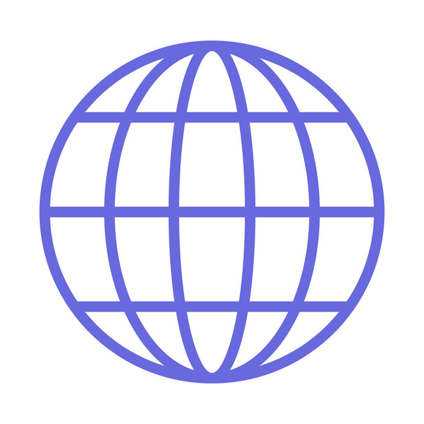 Ikona Global Isolated Vector, która może łatwo modyfikować lub edytować - Wektor, obraz