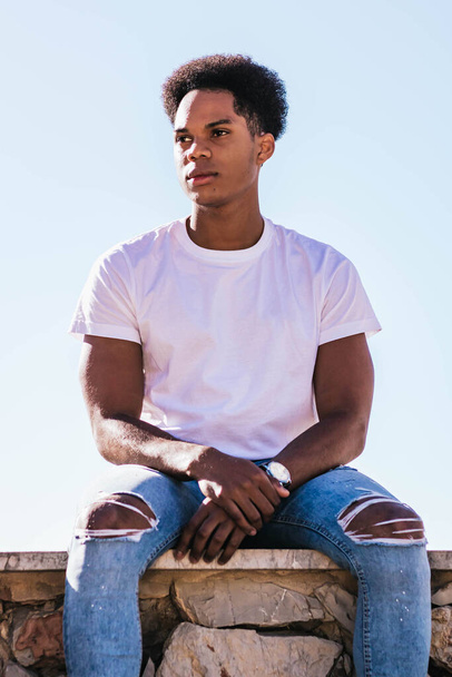 Stile di vita di un giovane afroamericano - Foto, immagini