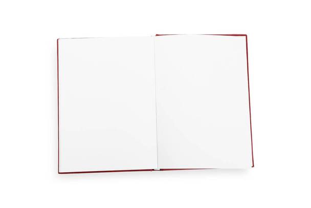 Libro en blanco sobre fondo blanco - Foto, Imagen