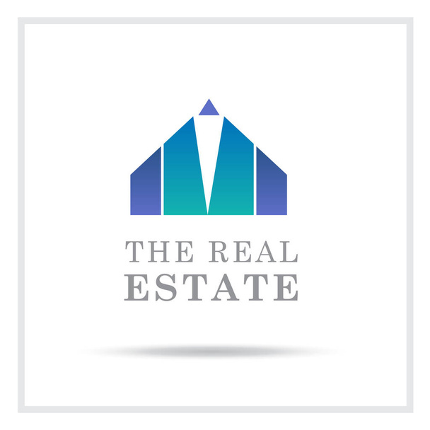 Logo immobiliare o casa proprietà Logo o residenza Edificio Logo - Vettoriali, immagini