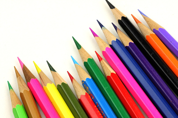 Multicolored pencils - Фото, зображення
