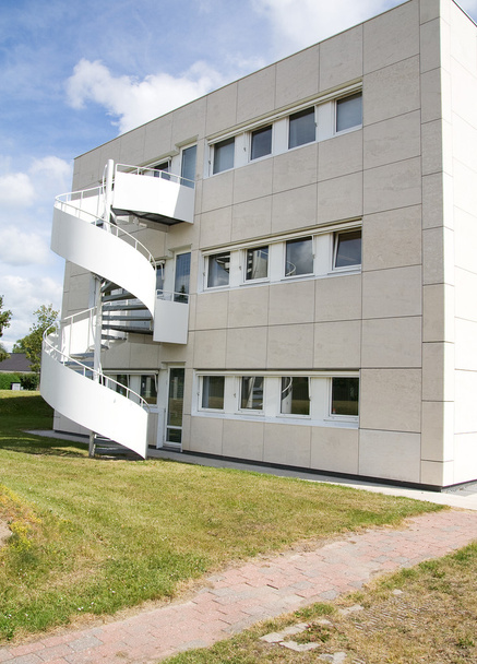 ofis bina yangın merdiveni - Fotoğraf, Görsel