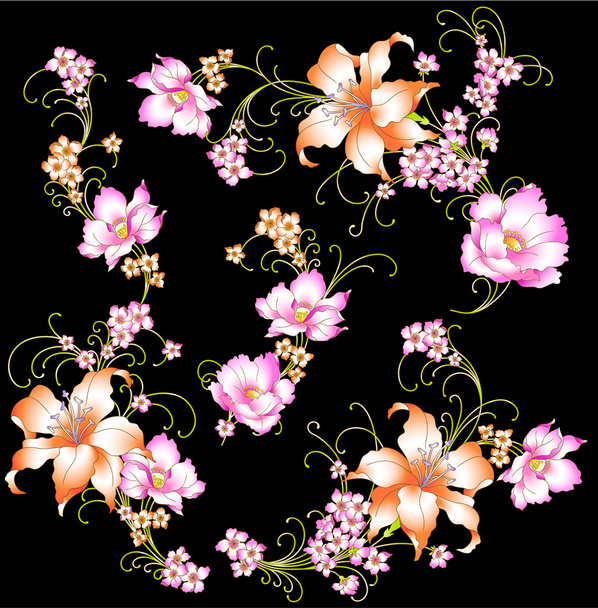beautiful lily - Vector, imagen