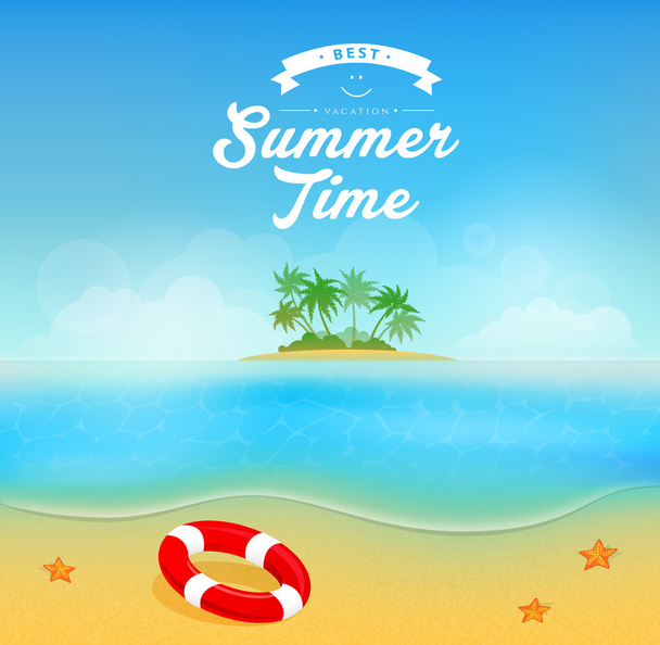 Summer backgrounds - Vector, afbeelding