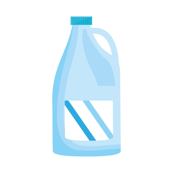 üveg műanyag termék tartály ikon - Vektor, kép