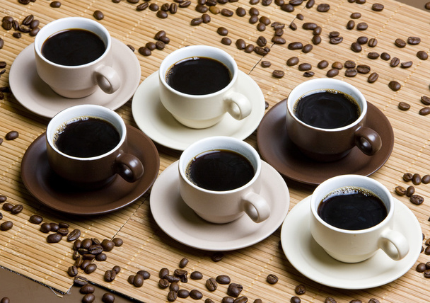 Koffie cups stilleven - Foto, afbeelding
