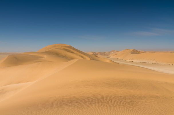 Yellow sand dunes at Swakopmund - Photo, Image